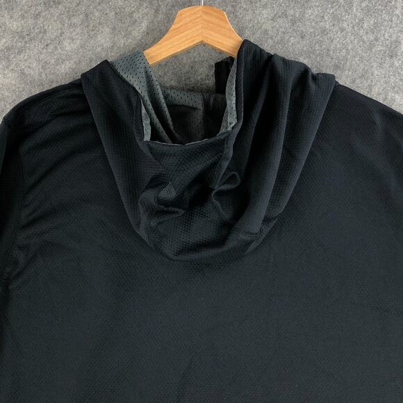 Star Wars Mens Track Jacket XXL Black Gray Hoodie Full Zip Long Sleeve Polyester - Picture 7 of 13